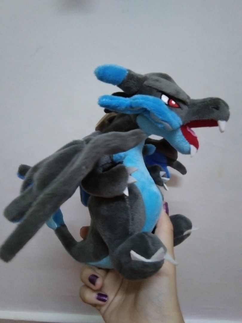 2x Mega Charizard X Y Fire Dragon Plush Toy Stuffed Animal Figure