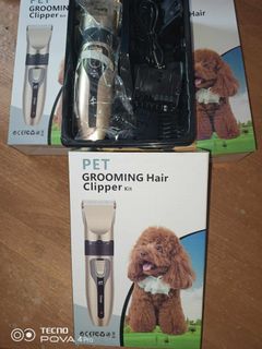 ONHAND din itooo😍❤️❤️
PET GROOMING HAIR CLIPPER KIT👌👌