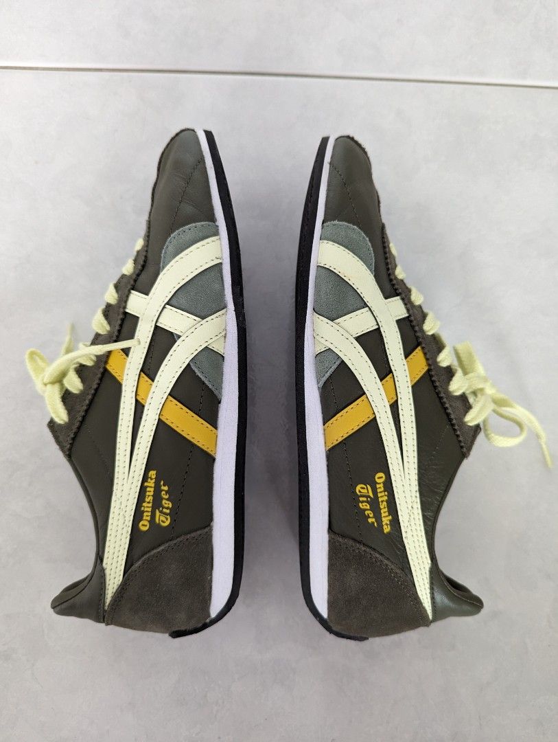 Onitsuka tiger green yellow cheap