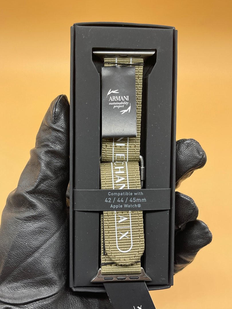 Original Armani Exchange Apple watch strap, Mobile Phones & Gadgets