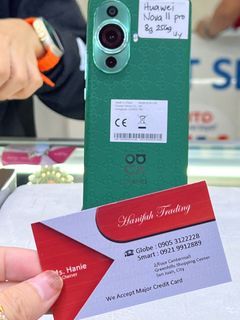 Original Huawei Nova 11 Pro 8g ram 256g Green Makinis with box