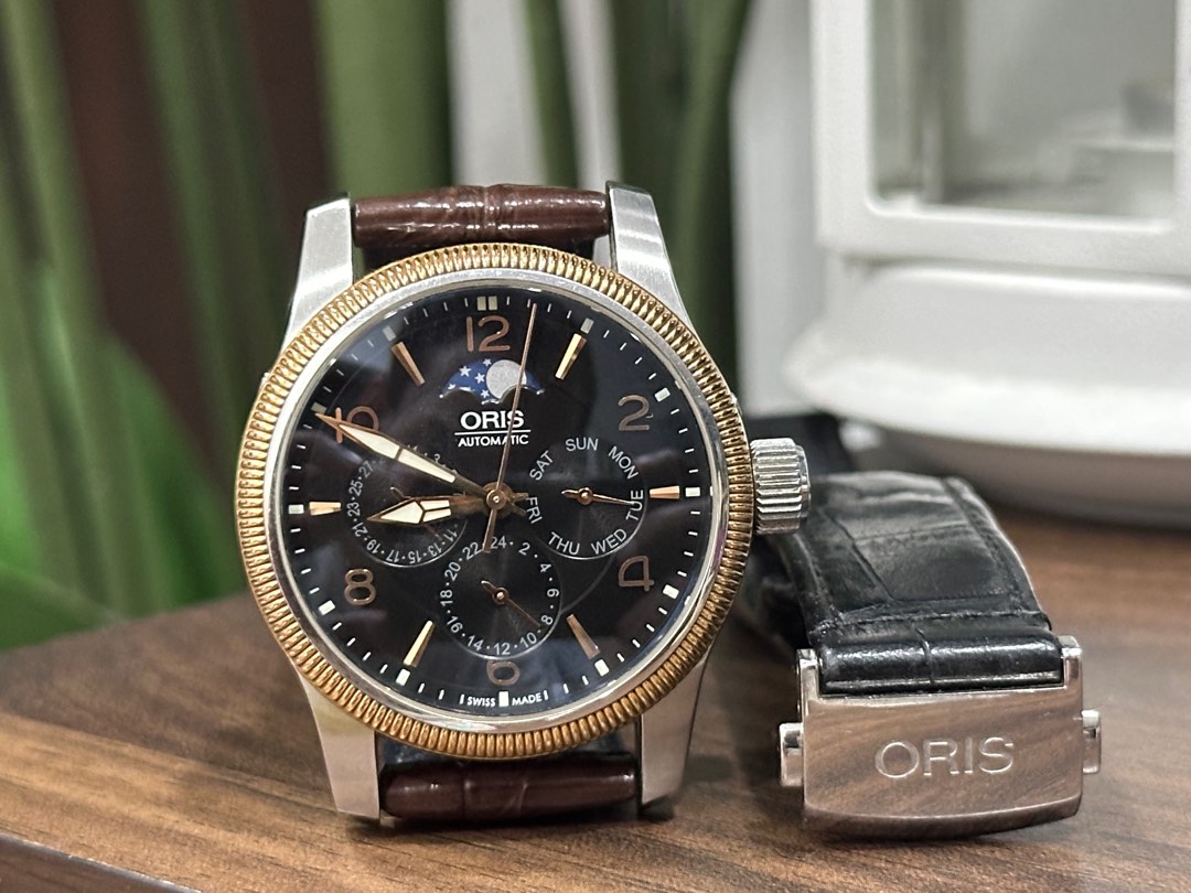 Oris big crown complication moonphase review deals