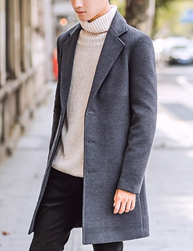 Mens gray clearance winter coat