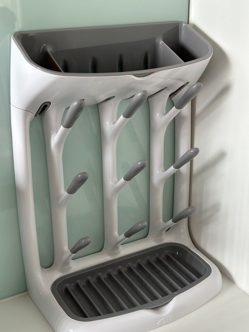 OXO Tot Space-Saving Drying Rack, Babies & Kids, Nursing & Feeding,  Breastfeeding & Bottle Feeding on Carousell