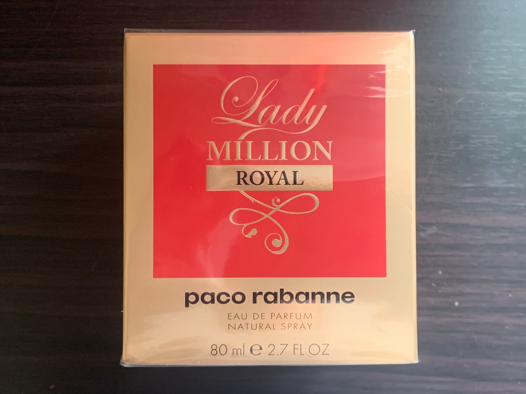 Paco Rabanne | Lady Million Royal 80mL, Beauty & Personal Care ...