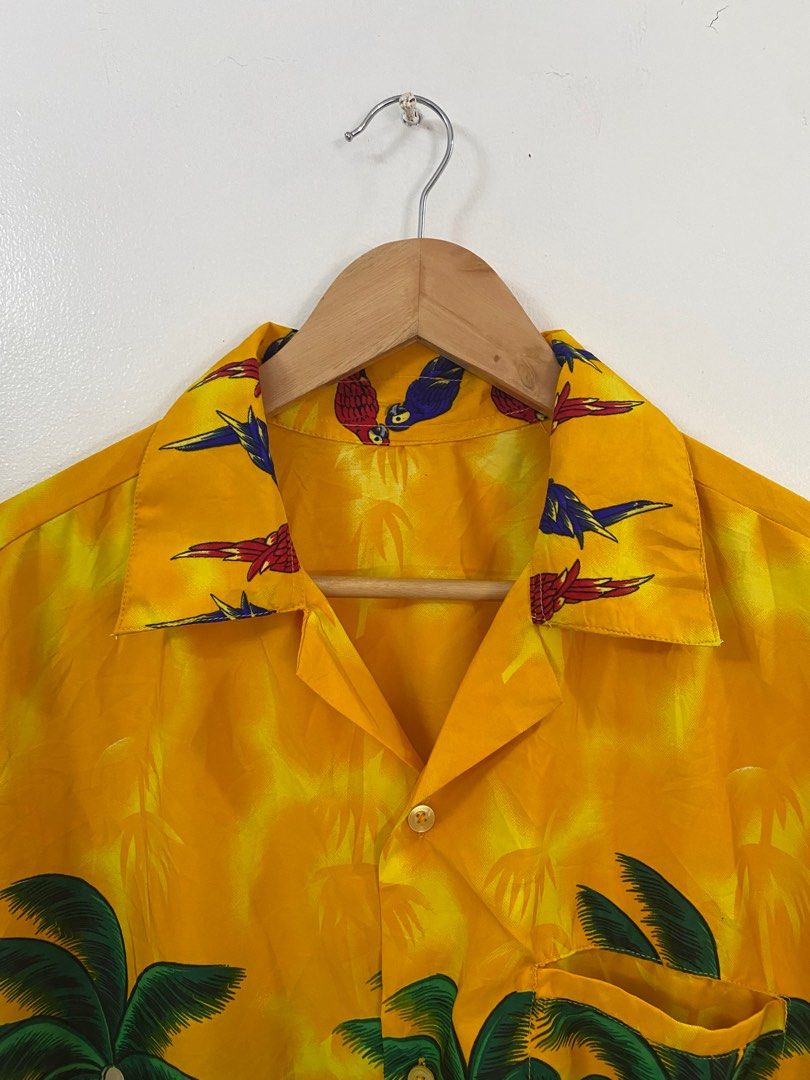 New York Yankees Parrots Hawaiian Shirt - Reallgraphics