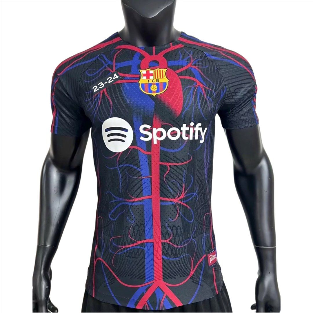 Barcelona jersey player version best sale