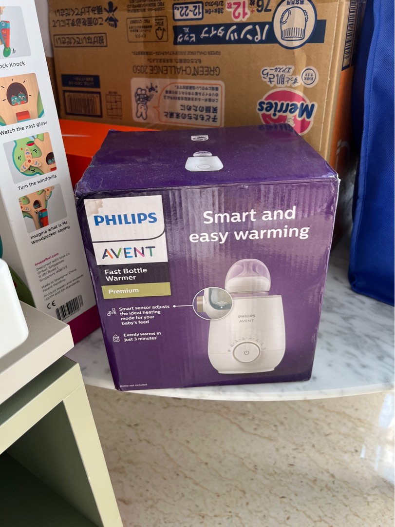 Philips Avent Premium Fast bottle warmer SCF358/00, Babies & Kids