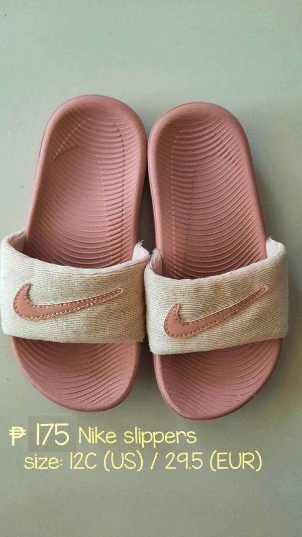 Nike slipper for kids top