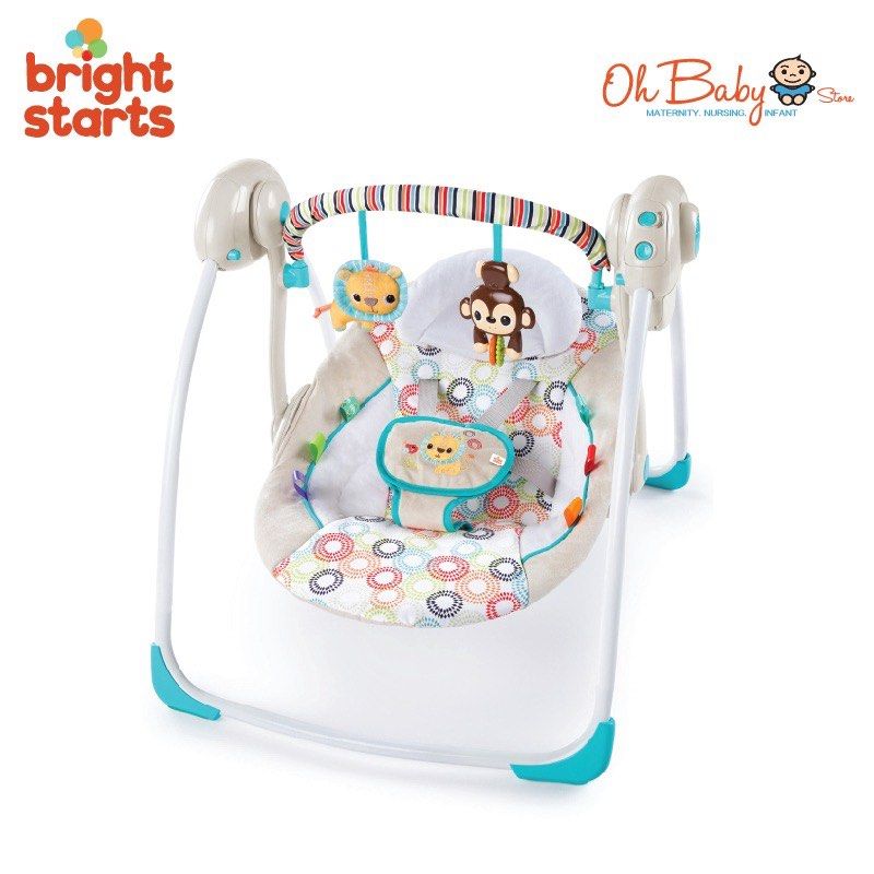 Portable baby cradle swing Bright Starts Baby Portable Swing with