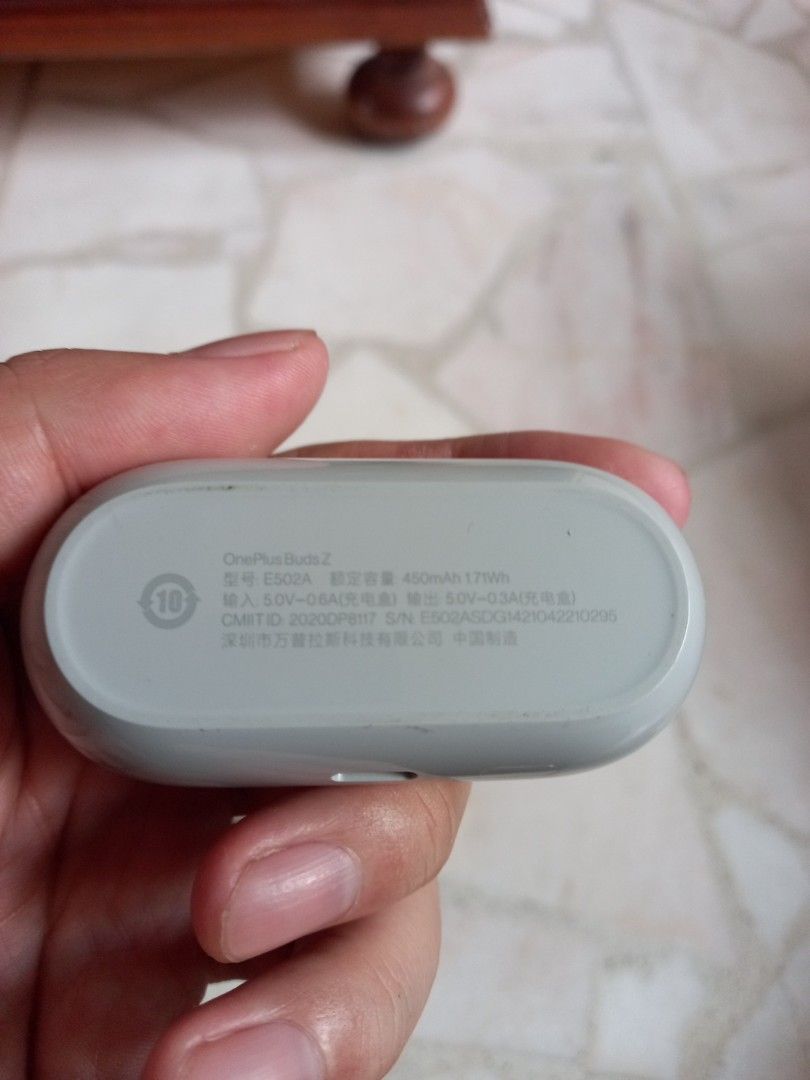 Grey oneplus buds clearance z