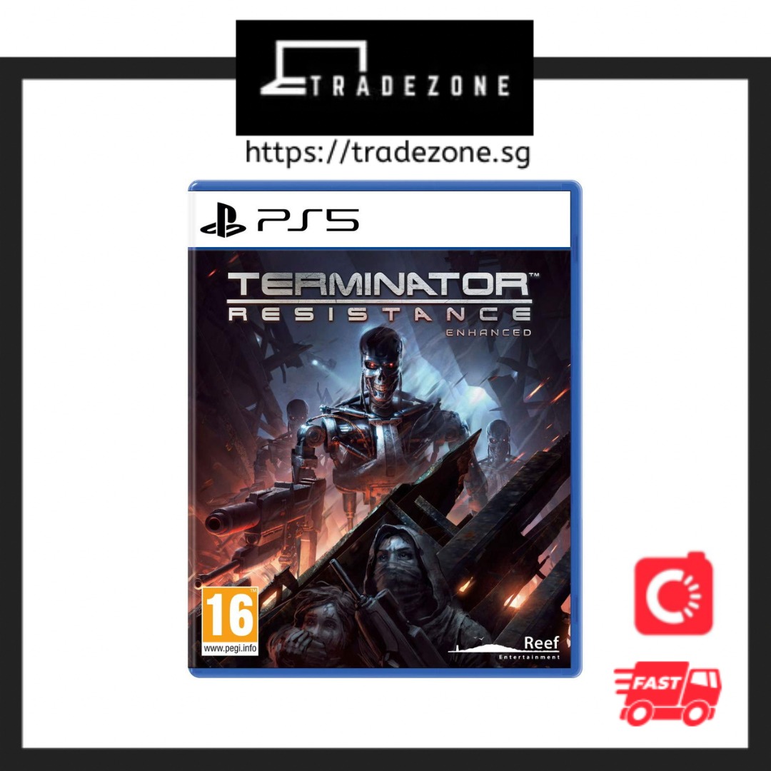 PS5 Terminator: Resistance, Video Gaming, Video Games, PlayStation on ...