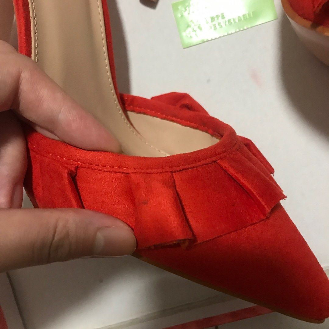 Public desire store red heels