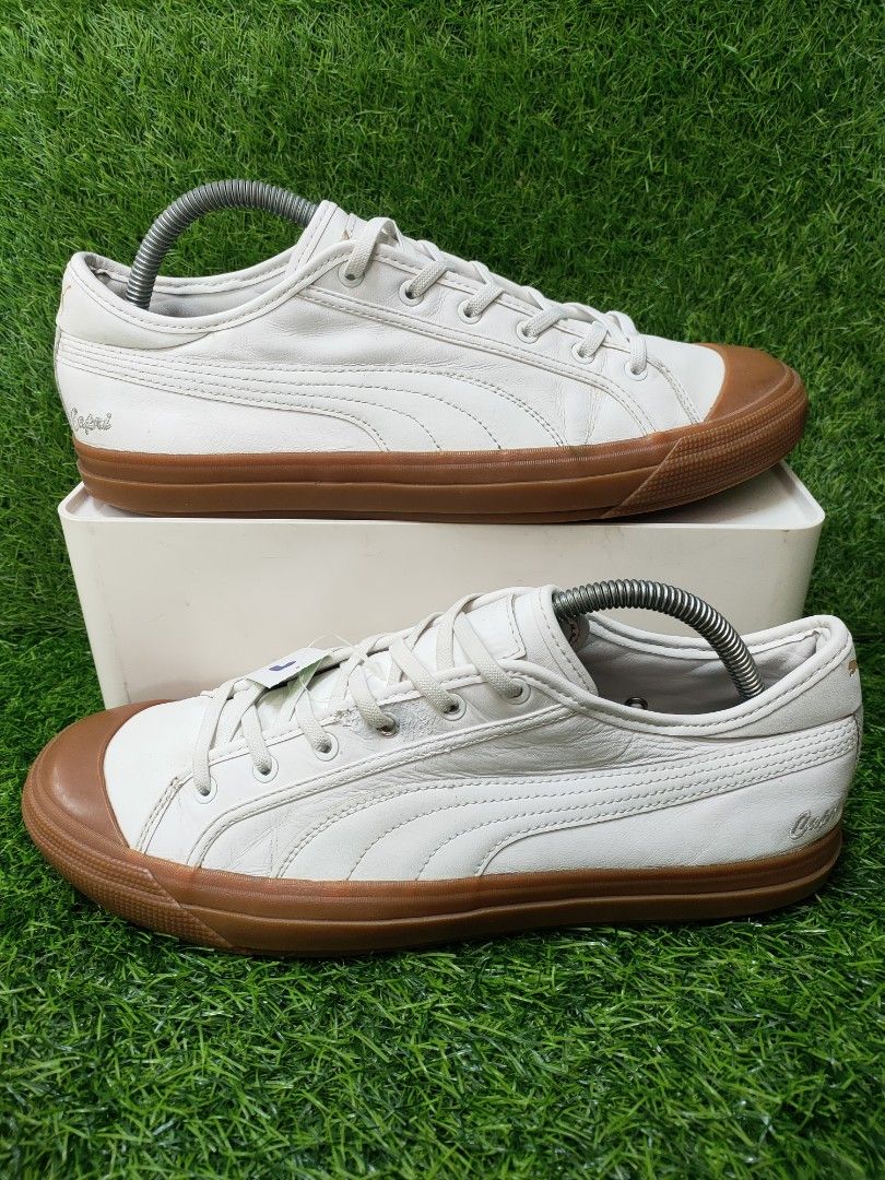 Puma capri hot sale leather sneakers