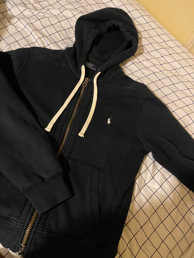 Polo Ralph Lauren Black Hoodie Jacket