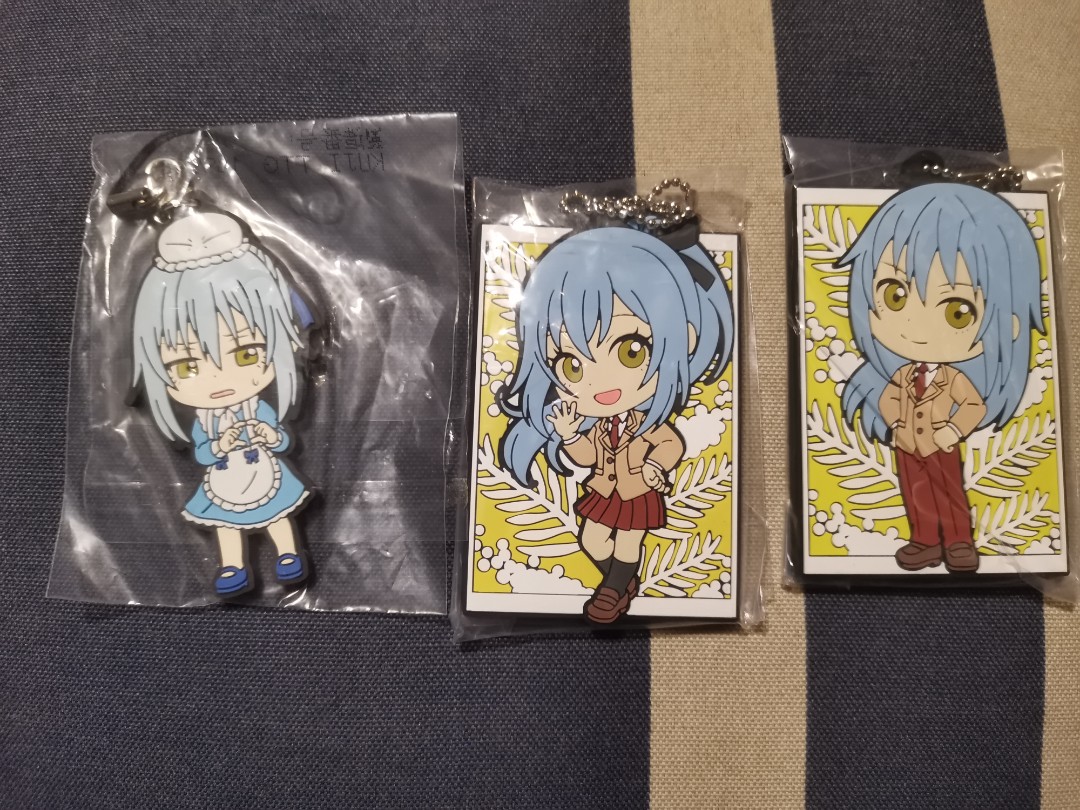 Rimuru Tempest Rubber Keychain, Hobbies & Toys, Toys & Games on Carousell