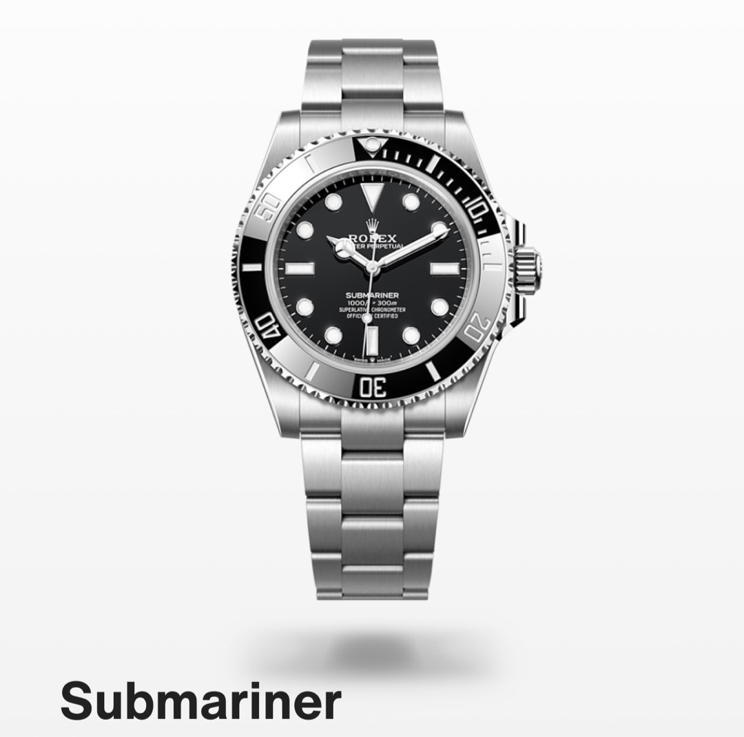 Rolex Submariner 124060, Luxury, Watches on Carousell