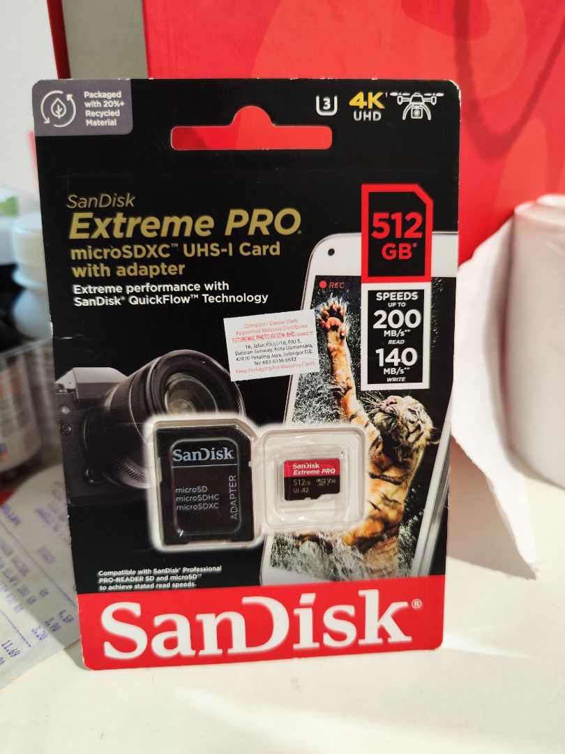 Sandisk Extreme PRO microSDXC UHS-1