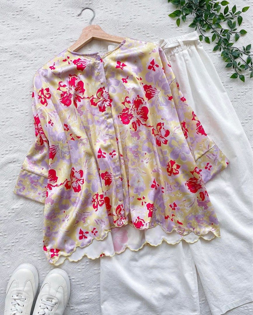 Short lawn frock design 2019 hot sale