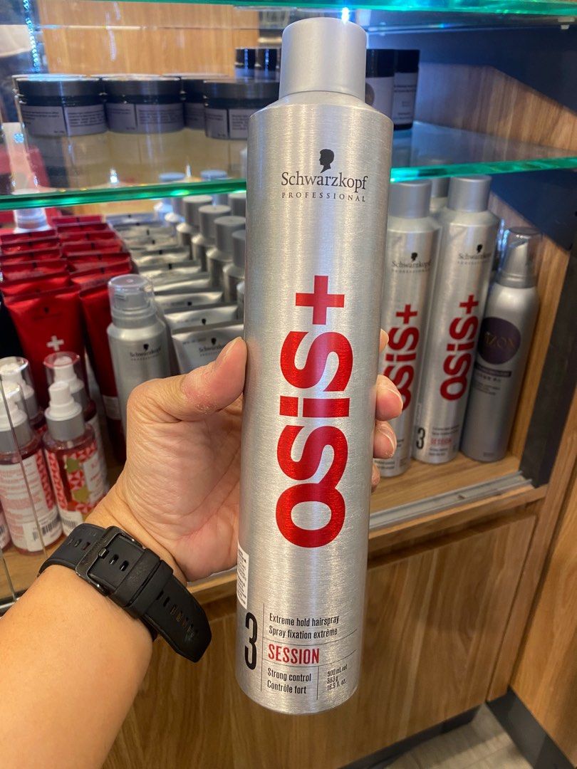 Schwarzkopf Osis Hair Spray SESSION 500ml. Hair Styling, Beauty