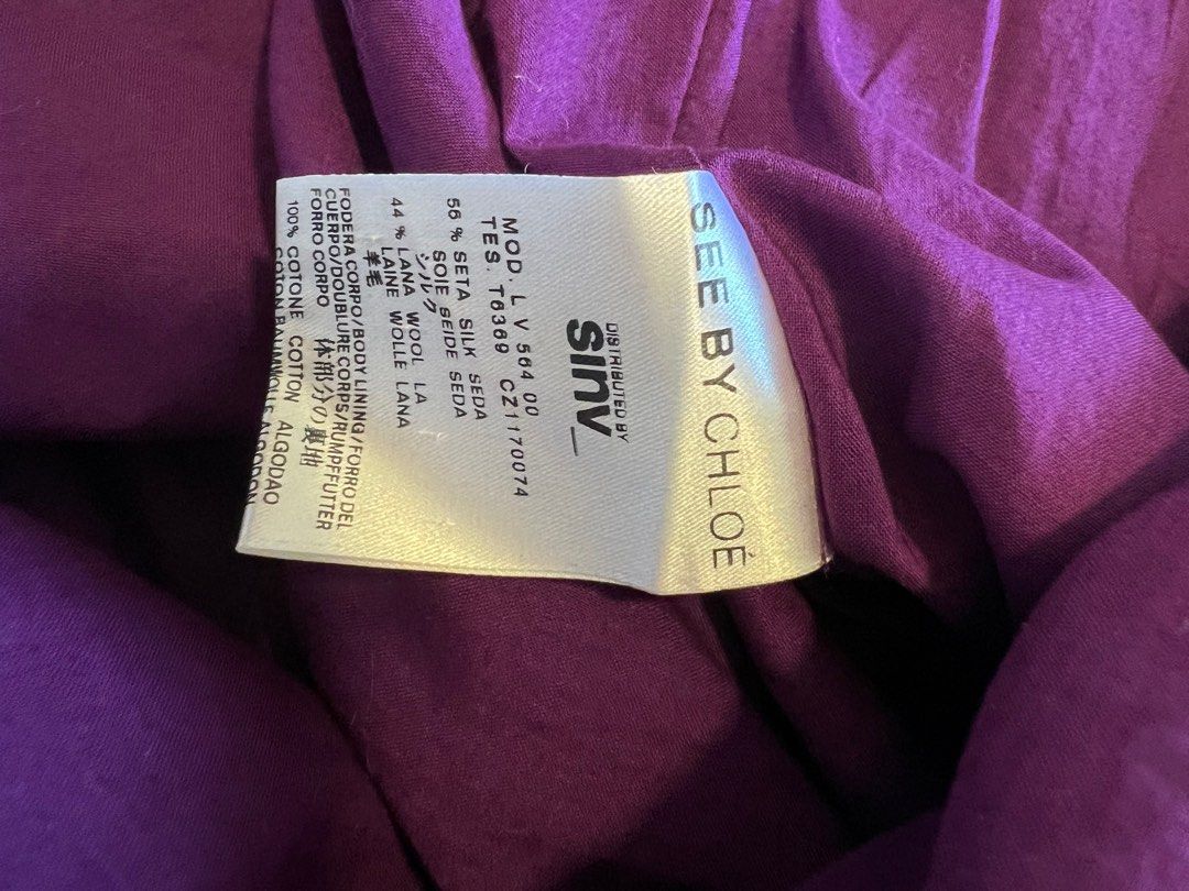 See by Chloe butterfly dress Women s Fashion Dresses Sets