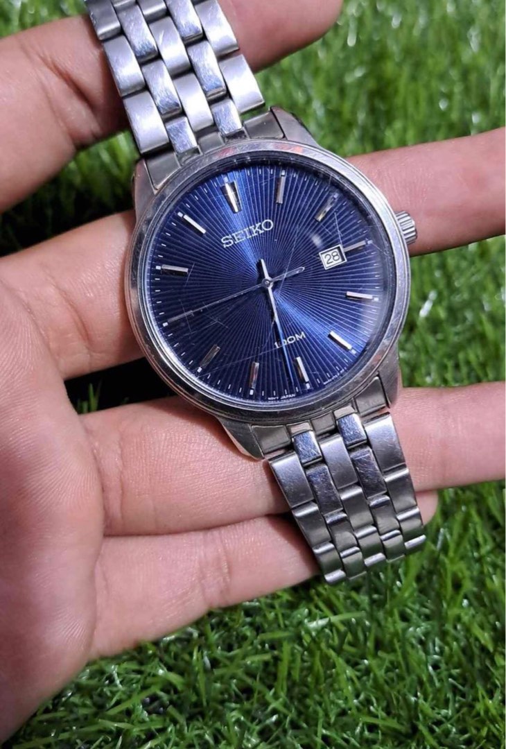 Seiko quartz sur259P1 Fesyen Pria Jam Tangan di Carousell