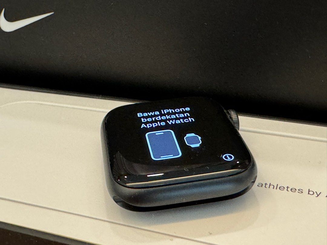 Apple watch series sales 6 nike obsidian mist