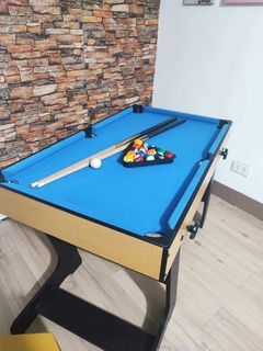❗SELLING LOW❗
4 in 1 Foldable Multi Games Table, Pool Table/Air Hockey/Mini Table Tennis Table with Folding Legs, for Adults and Children, Family Games