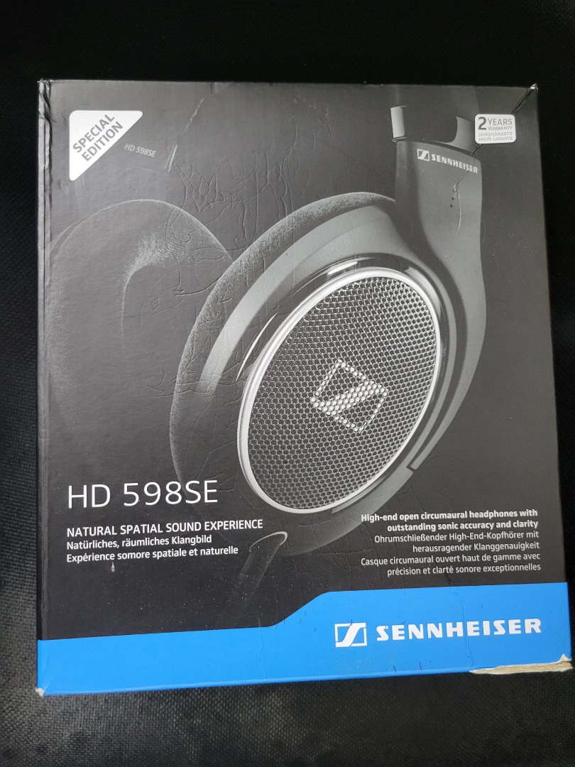 OPEN TO TRADE Sennheiser HD 598 Special Edition Over Ear