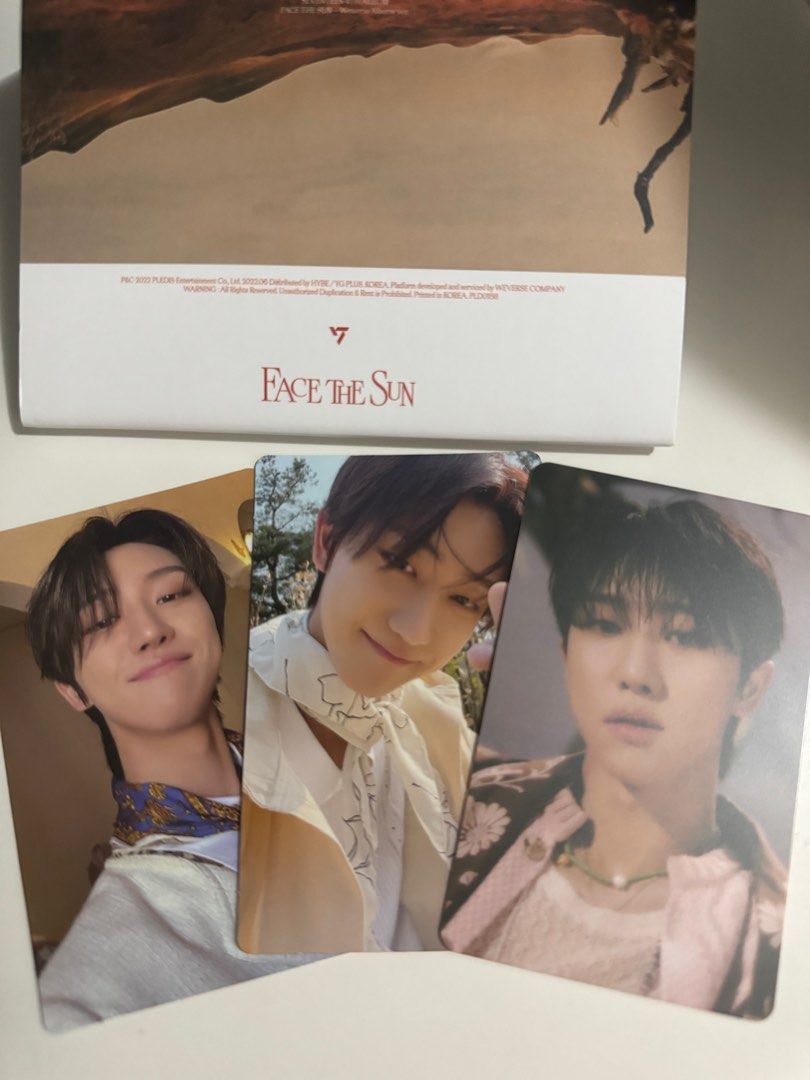 換/賣seventeen face the sun weverse album ver the8, 興趣及