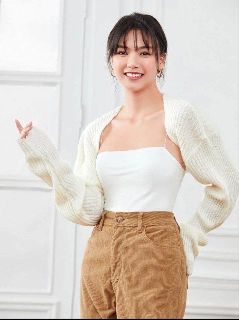 SHEIN White Bolero