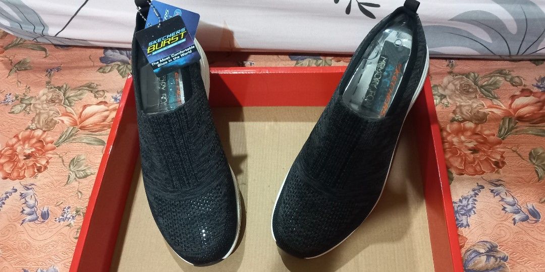 Skechers burst 2 haviture discount slip-on sneaker