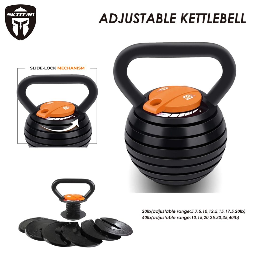 Sveltus discount adjustable kettlebell