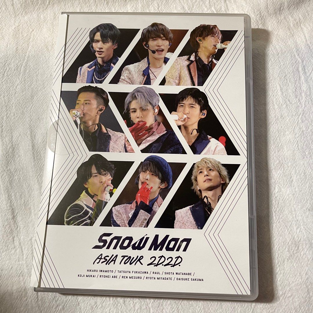 ファッション Snow Man Blu-ray 通常 初回 2D.2D. TOUR ASIA