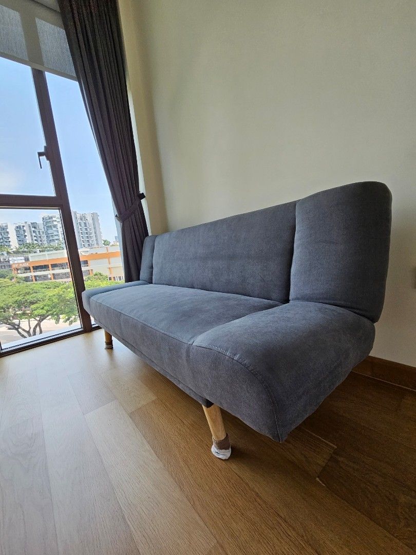 Sofa Bed (Category: Sofas) located in Singapore. Submitted by eleazarlow (Listing ID 1258412098, Image 2). Description: -Rarely use -No Pillow Bought from hipvan: https://www.hipvan.com/products/maven-sofa-bed-hailstorm?gbraid=0AAAAADPX5z1N-SoJHX83AhDp87ocB_N34&gclid=EAIaIQobChMI-6Geu_vdgQMVRxN7Bx3_yw2JEAQYDiABEgIAHPD_BwE.