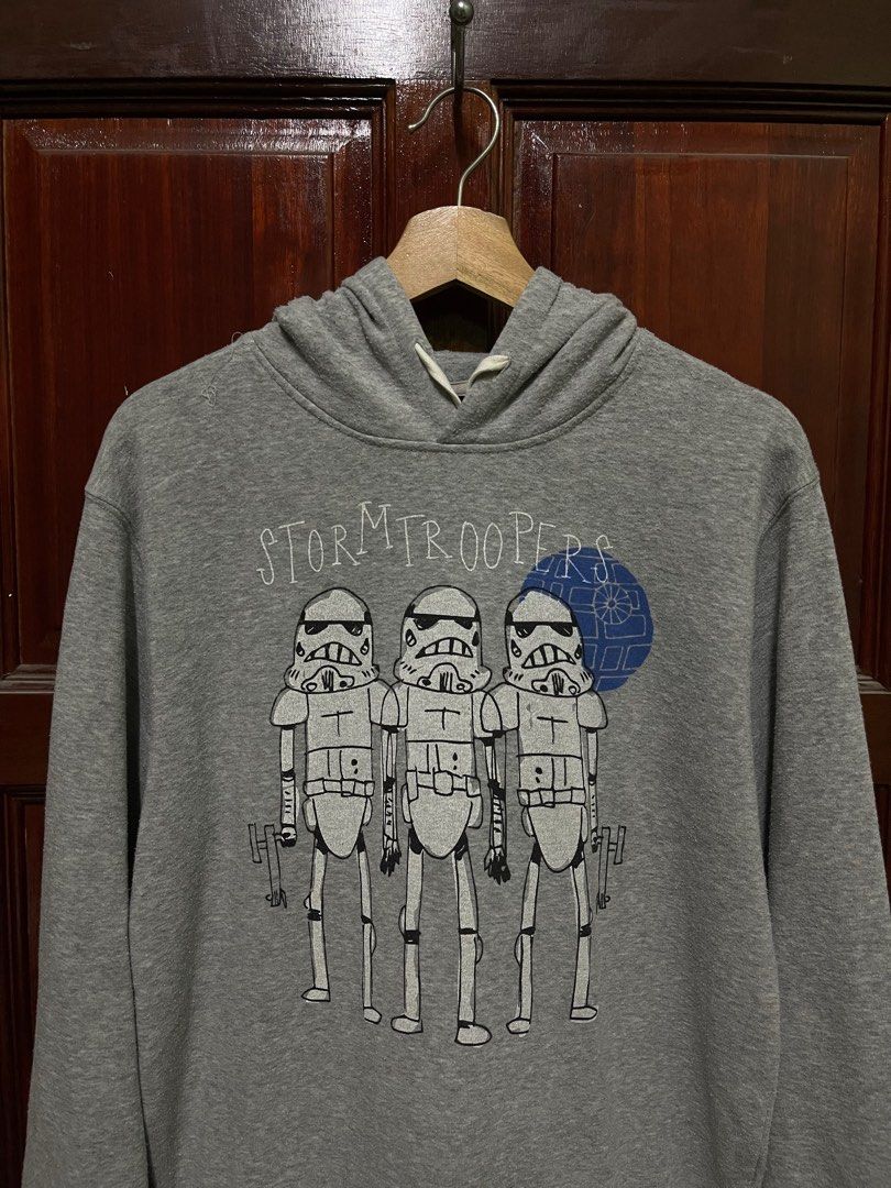 Star wars hooded top sweatshirt