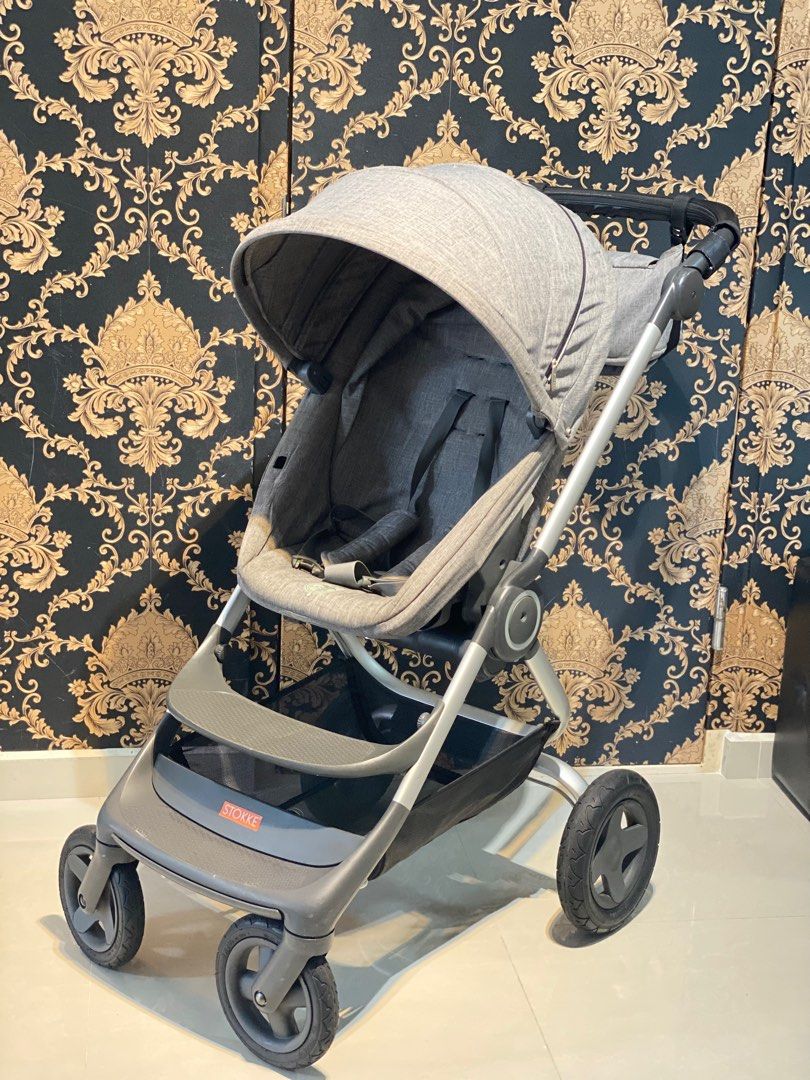 Stokke Scoot V2 Baby Stroller Grey Colour Babies Kids Going Out Strollers on Carousell