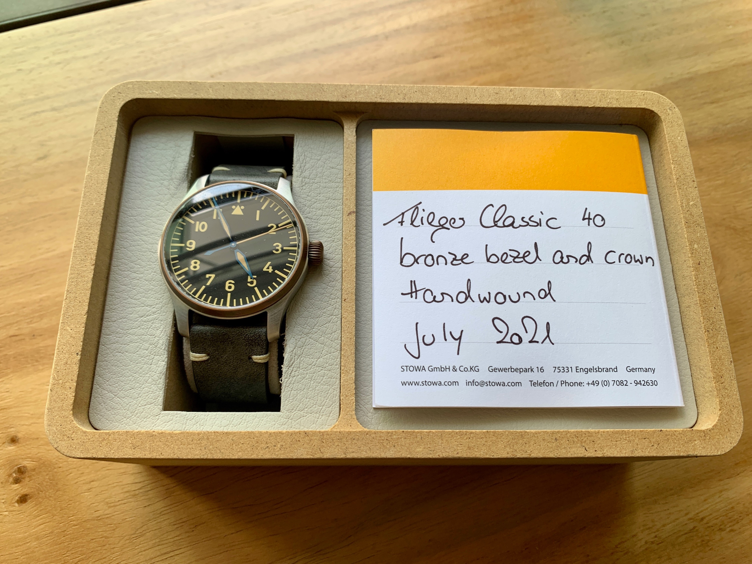 Stowa bronze flieger on sale