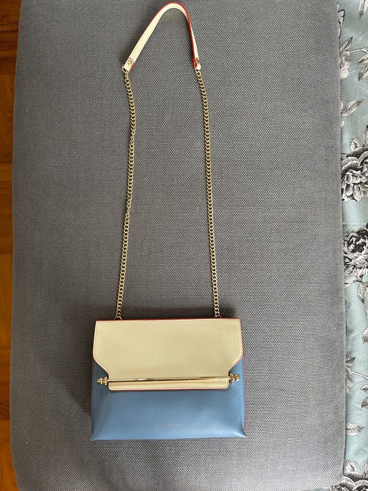 NEW IN BOX! Strathberry East West Stylist 100% Leather in Edge