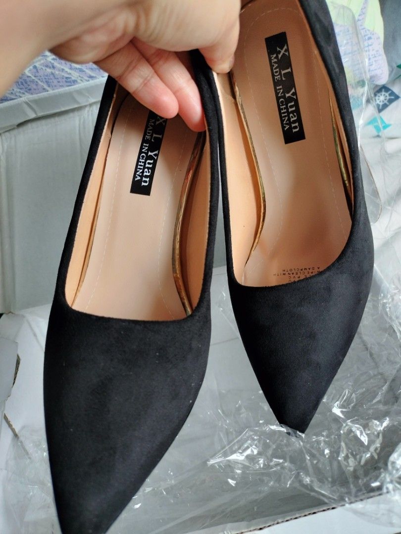 Gamuza black shoes new arrivals
