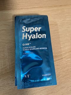 Super hyalon 超級玻尿酸泡泡清潔泥膜  bubble sparkling booster cleaning mask64216905743106110