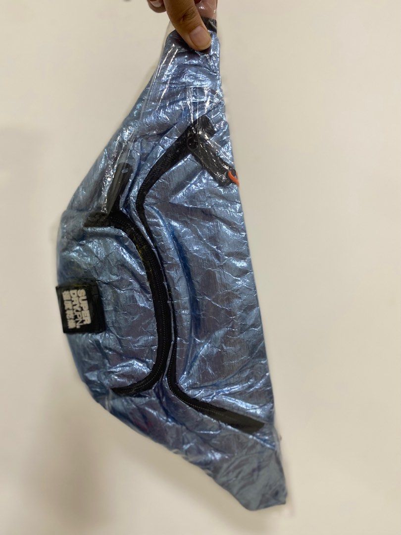 Superdry Blue Metallic Bumbag