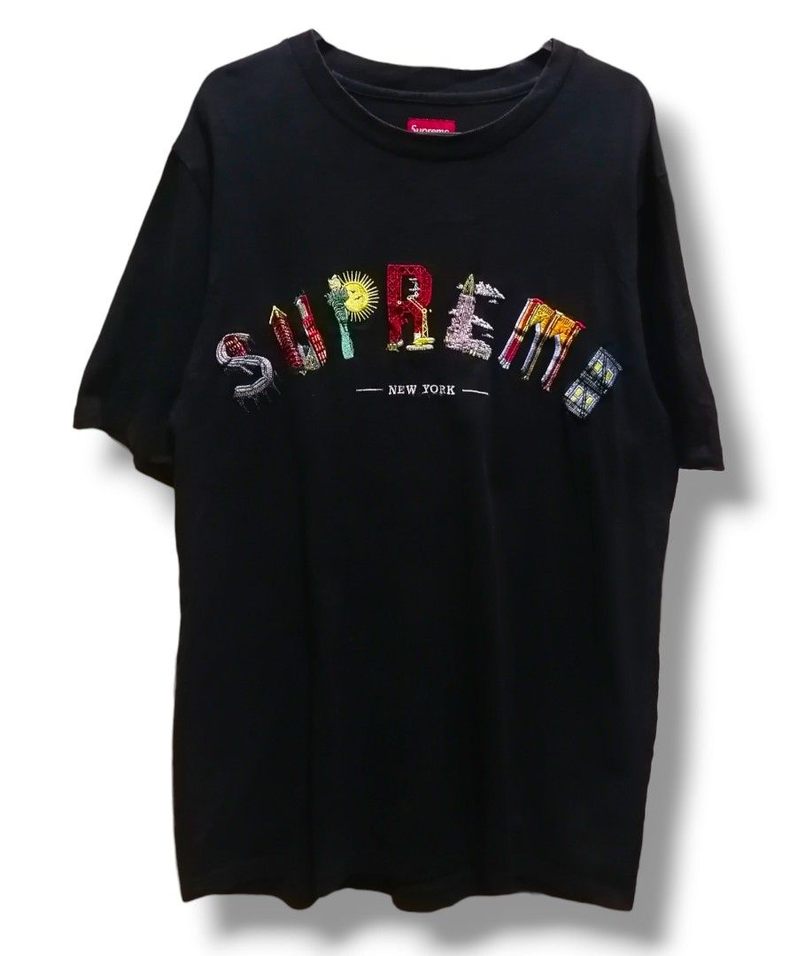 通販最安値week4 City Arc Tee Ｌサイズ　黒 Tシャツ/カットソー(半袖/袖なし)