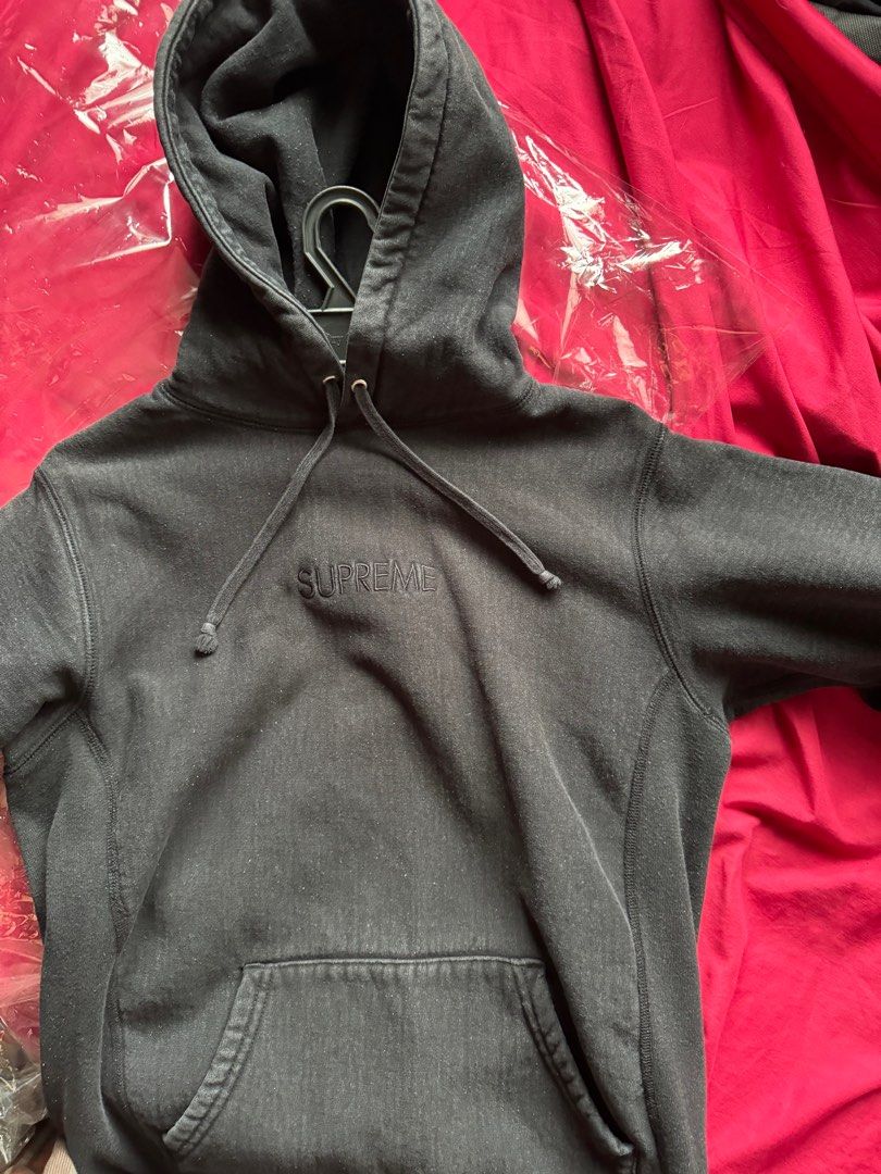 Supreme tonal store embroidered hoodie