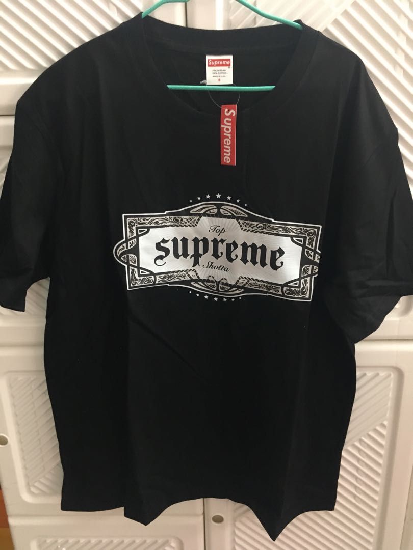 Supreme T shirt size S, 男裝, 上身及套裝, T-shirt、恤衫、有領衫