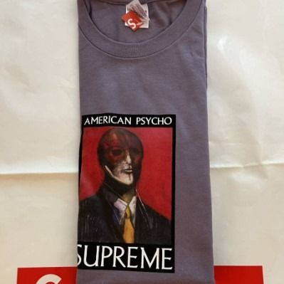 Supreme tee American psycho FW 23 New York week 7, Men's Fashion