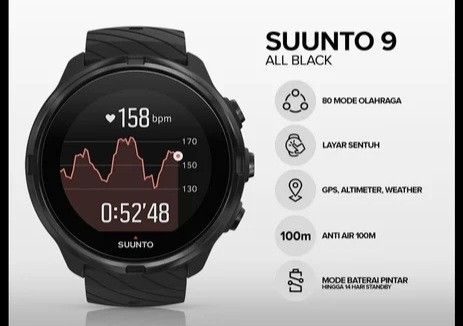Harga jam shop suunto 9 baro
