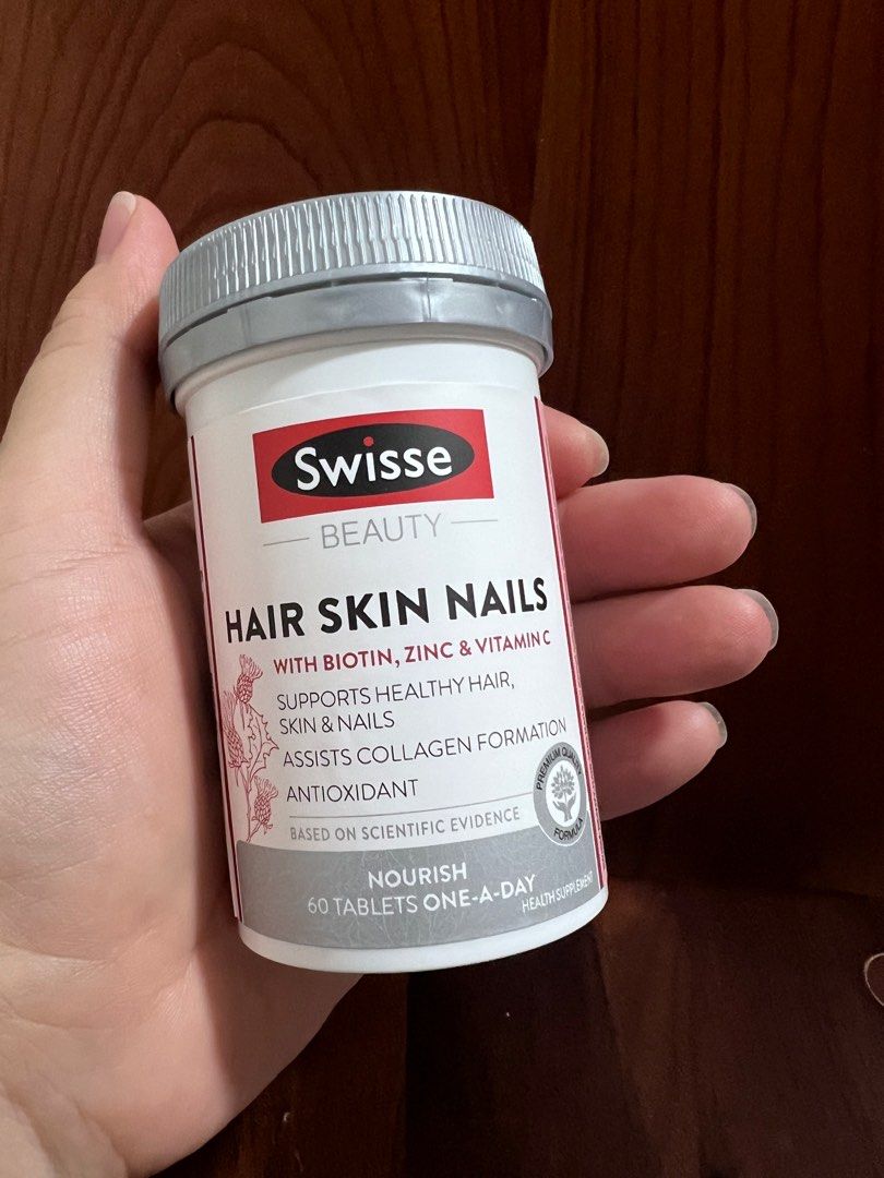 Swisse Hair Skin & Nails, Health & Nutrition, Health Supplements, Vitamins & Supplements on