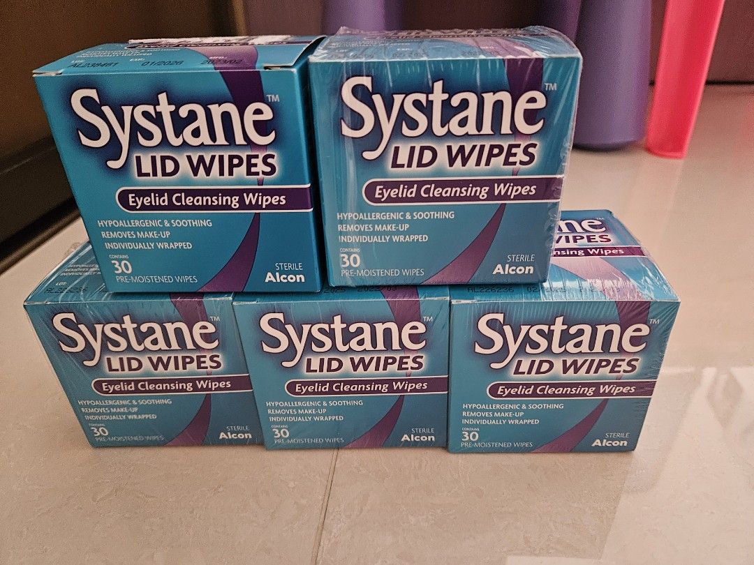 Systane lid wipe, Beauty & Personal Care, Vision Care on Carousell