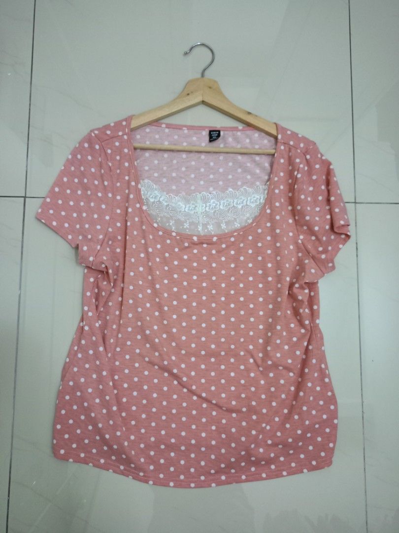 T124 SHEIN CURVE tops, Women's Fashion, Tops, Shirts on Carousell